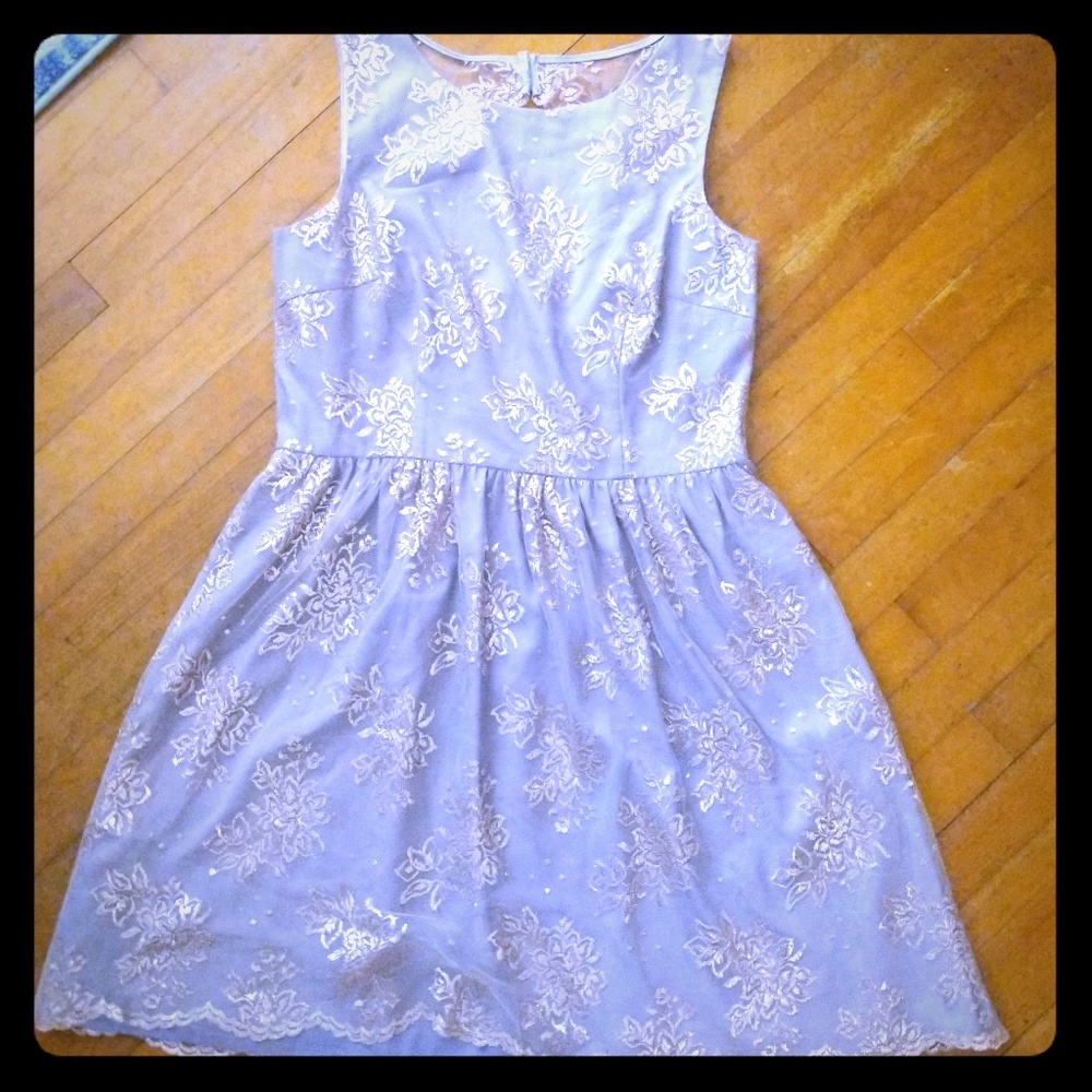 Calvin Klein Lace Detail Dress 14